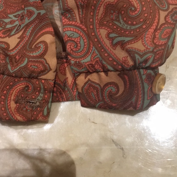 VINTAGE Paisley Button Down - Picture 3 of 7